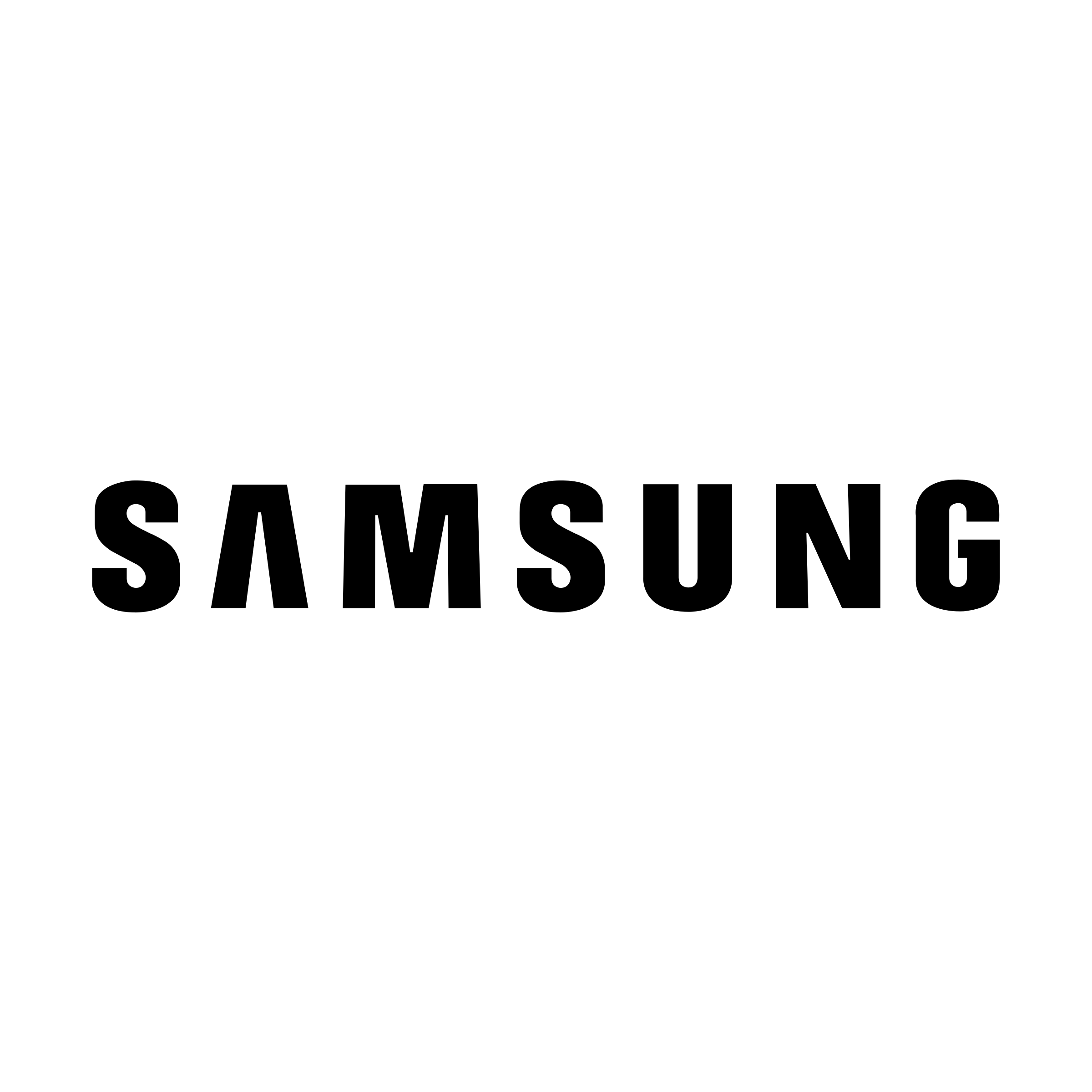 Samsung Black and White Logo